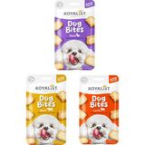 Royalist Dog Bites – Yumuşak ve Lezzetli Köpek Ödül Bisküvileri | 3 Farklı Aroma - 3 Adet - Çok Renkli