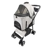 Royalist DTC-804FK Katlanabilir Kedi Köpek Taşıma Arabası Gri 70x47x100 Cm