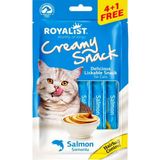 Royalist Kedi Ödülü Somonlu Krema 5X15 gr Hairball Kontrolü İçin Lezzetli Atıştırmalık