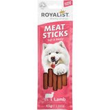 Royalist Meat Sticks Kuzu Etli Köpek Ödülü 45 gr | Yumuşak ve Etli, Tahılsız Atıştırmalık, Doğal Kuzu Eti, Sağlıklı Besin, Küçük Irk Uyumlu