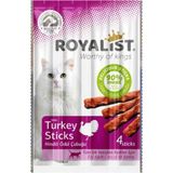Royalist Ödül Çubukları | %90 Et Içerikli Lezzetli Kedi Ödülleri - Hindi Etli