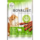 Royalist Ödül Çubukları | %90 Et Içerikli Lezzetli Kedi Ödülleri - Kuzu Etli & Pirinçli