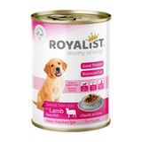 Royalist Puppy Kuzu Etli Gravy Yavru Köpek Konservesi 400 Gr | Soslu Et Parçaları, İyi Protein Kaynağı, Dengeli Yağ İçeriği, Parlak ve Sağlıklı Tüy, Sindirime Yardımcı