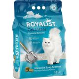 Royalist Royalıst Topaklanan Kedi Kumu 10 lt Marsilya Sabun Kokulu Doğal İnce Taneli