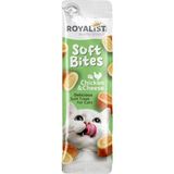 Royalist Soft Bites Tavuklu ve Peynirli Kedi Ödülü 10 gr x 4 Adet | Yumuşak Kıvam, Kediler için Özel, Lezzetli Atıştırmalık, Süper Tat