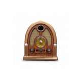 ROYALTREND Ahşap Tasarım Nostalji Radyo,Bluetooth Özellikli Eskitme Nostaljik Radyo
