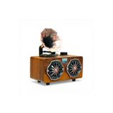 ROYALTREND Gramafon Nostalji Radyo,Trend Tasarım Ahşap Bluetooth Nostaljik Radyo