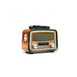 ROYALTREND Nostalji Mini Fenerli Radyo,Bluetooth Özellikli Ledli Nostaljik Radyo
