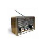 ROYALTREND Nostaljik Mini radyo HD Ses Kalitesiyle Güneş Panelli Nostalji Radyo(bluetooth özellikli)