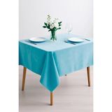 Royalty Kadife Dokulu Turkuaz Masa Örtüsü - 140 x 220 cm