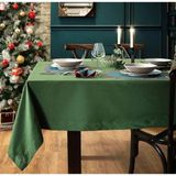 Royalty Kadife Dokulu Yeşil Masa Örtüsü - 130 x 180 cm