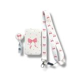RoyalVance Fiyonk Yaka Kartlığı Yoyo ve Boyun İpi Seti, Premium Kartlık Koruyucu Askılı Kartlık