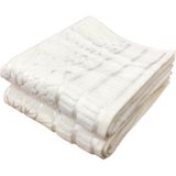 Royam 2 Li Yoncagül %100 Pamuk Kadife Extra Yumuşak El Yüz Havlusu - 45 x 85 cm - Ekru