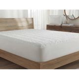 Royam Bambu Kumaş Ultra Sessiz Sıvı Geçirmez Yatak Alezi Fitted Full Kenar Tek Kişilik 100 X 200 + 35