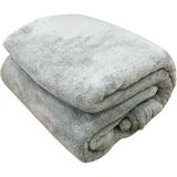 Royam Mevsim Home Çift Kişilik Wellsoft Polar Battaniye 200 x 220 - 200 x 220 cm - Gri