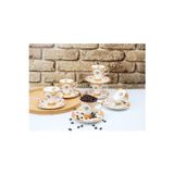 Royking Aelia 6'lı Kahve Fincan Takımı GNM 003