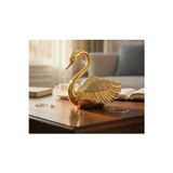 Royking Kuğu Model Bal Kavanozu Gold Kahvaltı Tabak Sofra Sunum YV-326