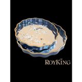 Royking Peafowl 2'li Yuvarlak Tepsi 39x4 Ve 34x4