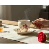 Roykıng Rose 6 Lı Kahve Fincan Takımı