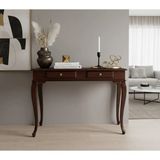 Roys Ahşap 100 cm Masif Lükens Ceviz Çalışma Masası - 100 x 60