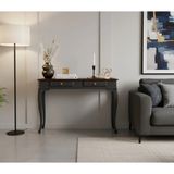 Roys Ahşap 110 cm Masif Lükens Antrasit Ceviz Çalışma Masası - Antrasit - Ceviz - 110 x 70