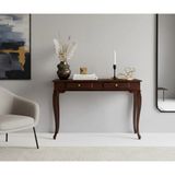 Roys Ahşap 110 cm Masif Lükens Ceviz Çalışma Masası - 110 x 70