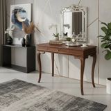 Roys Ahşap 110 cm Masif Rustik Ceviz Dresuar
