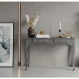 Roys Ahşap 120 cm Masif Lükens Gri Çalışma Masası - 120 x 80
