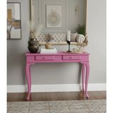 Roys Ahşap 130 cm Masif Lükens Pembe Dresuar
