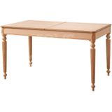 Roys Ahşap 5134 Masif Ham 140 cm Mira İlaveli Yemek Masası