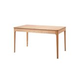 Roys Ahşap 5137 Masif Ham 140 cm Soft İlaveli Yemek Masası