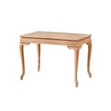 Roys Ahşap 5151 Masif Ham 110 cm Lükens İlaveli Yemek Masası