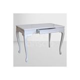 Roys Ahşap 5215 Beyaz Çekmeceli Lükens Ofis Çalışma Masası 110 CM