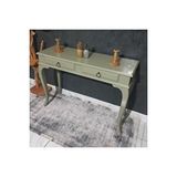 Roys Ahsap 7034 Yellow Grey 100 cm Çekmeceli Ahşap Dresuar