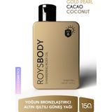 Roys Beauty Shimmering Body Oil Yoğun Bronzlaştırıcı Altın Işıltılı Güneş Yağı 150 Ml Spf 6