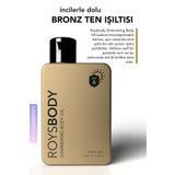 ROYS beauty Shimmering Body Oil Yoğun Bronzlaştırıcı Altın Işıltılı Güneş Yağı 150 ml