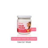 Royues Nemlendirici Saç Maskesi 190 ml | Kuru ve Yıpranmış Saçlar İçin Yoğun Nem Bakım Maskesi