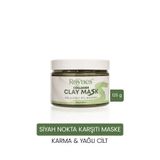 Royues Siyah Nokta Karşıtı Kolajen Kil Maskesi 125g | Gözenek Sıkılaştırıcı, Arındırıcı, Yağlı Cilt