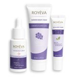 ROYÉVA Akne Karşıtı 3'lü Cilt Bakım Seti, Niacinamide Serum, Barrier Repair Krem ve Acne Spot Krem, Tüm Ciltler İçin
