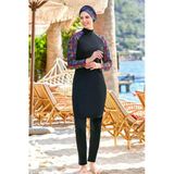 Rozamay Likralı Tesettür Mayo 9232 Siyah