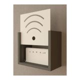 ROZBO 12x25x25 Modern Wi-Fi Modem Saklama Kutusu