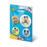 Rozet Seti, Disney Mickey And Fiends 4 Adet