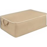 Rozet Tekstil 6 Adet Büyük Boy Kahverengi Yatak Baza Altı Çok Amaçlı Hurç 65 x 45 x 22 cm - 65 x 45 x 22 cm