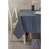Rozet Tekstil Çok Amaçlı Sofra Bezi Piknik Örtüsü Pötikare Pamuklu Dertsiz Masa Örtüsü (170 x 170 Cm) - Siyah - Beyaz