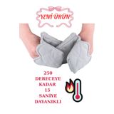 ROZET TEKSTİL Crab Isı Yalıtımlı Isı Geçirmeyen Kumaş Fırın Tutacağı Tencere Tepsi Tutamaç 2 Adet Silikon değil