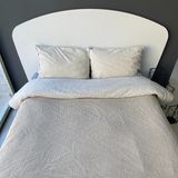 Rozet Tekstil Müslin Yatak Örtüsü/Pike 4 Katlı - 160 x 230 cm - Bej