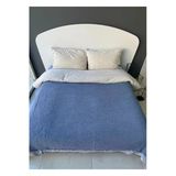 ROZET TEKSTİL Müslin Yatak Örtüsü/Pike 4 Katlı 240 x 230 Çift Kişilik