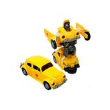ROZIA Müzikli Robot Vosvos Sarı Araba Oyuncak Sarıvosvos
