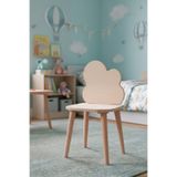 ROZİTOYS Montessori Çocuk Ahşap Oyun Etkinlik Çalışma Masası Sandalyesi