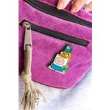 Rozzy Lab Adventure Time Jake Finn BMO - Rozet - Broş - Yaka Çanta Aksesuar